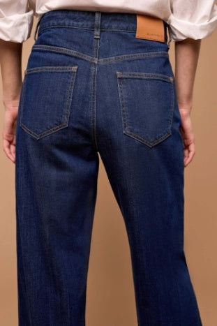 The Brooke HR Wide Leg Front Pocket Jeans