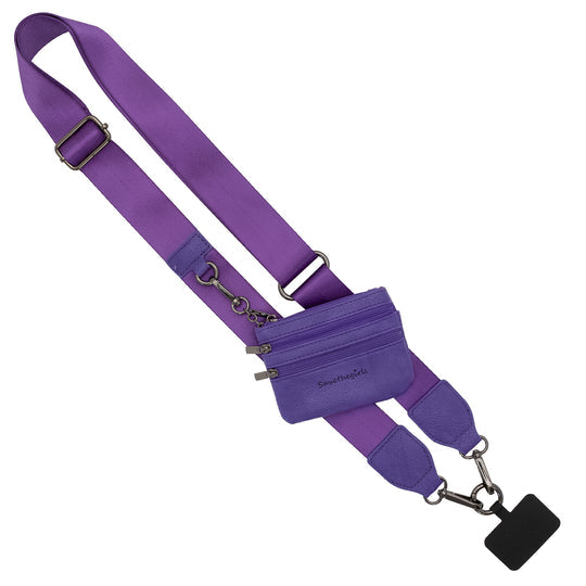 Solid Clip & Go Strap with Pouch