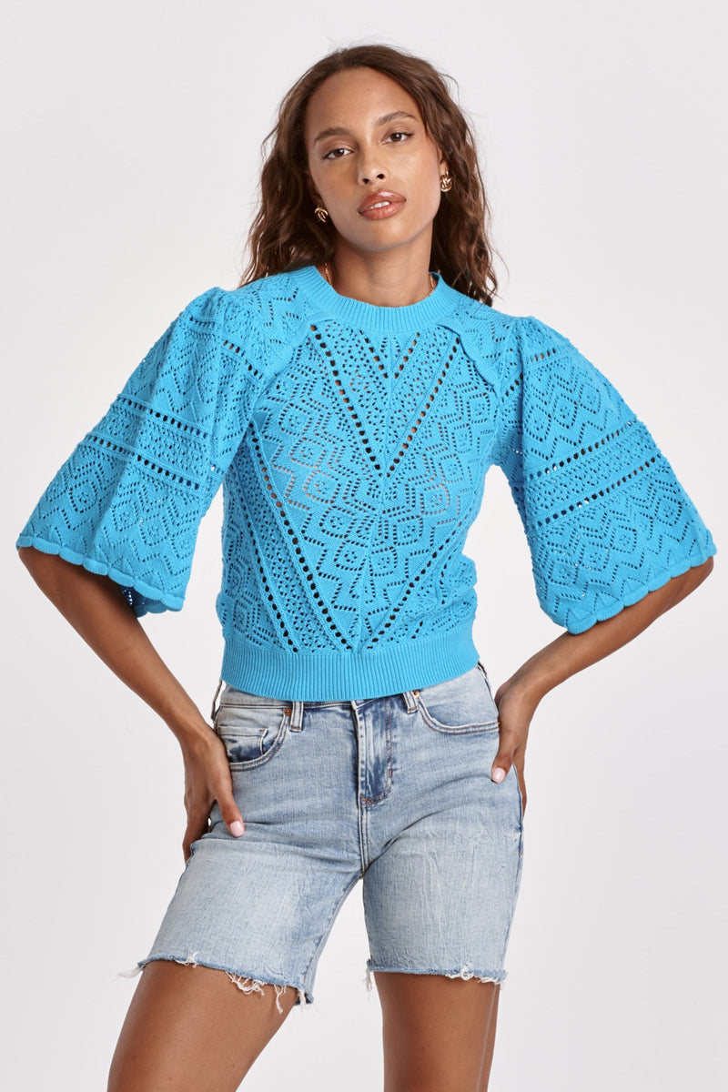 Bailey Wing Sleeve Sweater
