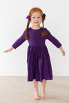 3/4 Sleeve Pocket Twirl Dress