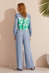 Flowy Pull-On Wide Leg Pant