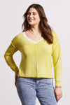 Lightweight Cotton V-Neck Sweater
