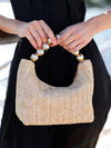 Alys Top Handle Natural Bag