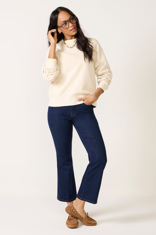 Good Legs Cropped Mini Boot Jeans