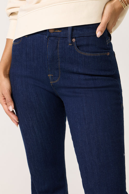 Good Legs Cropped Mini Boot Jeans