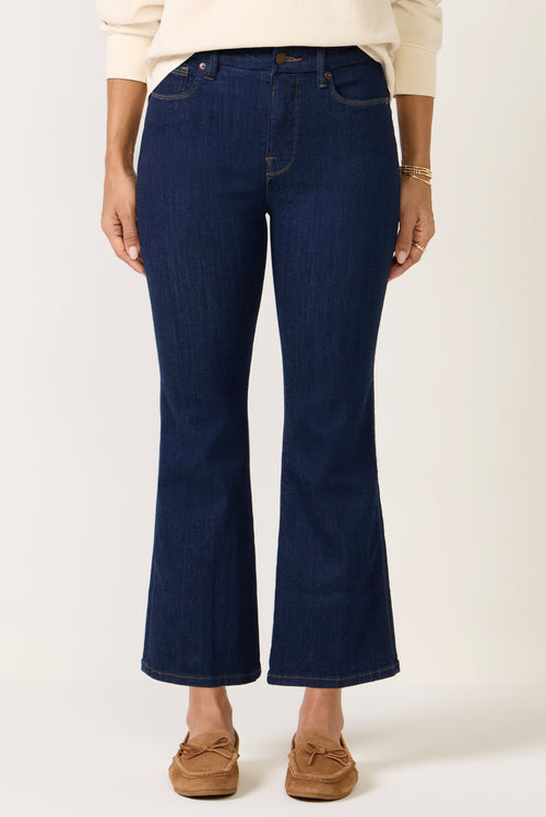 Good Legs Cropped Mini Boot Jeans