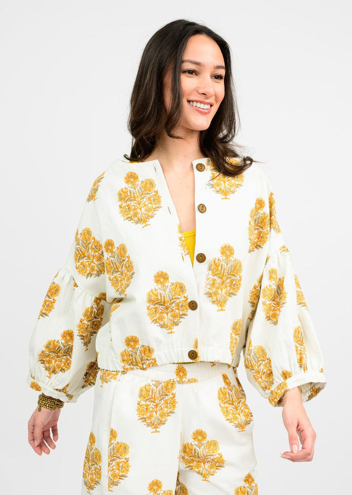 Block Print Jacket