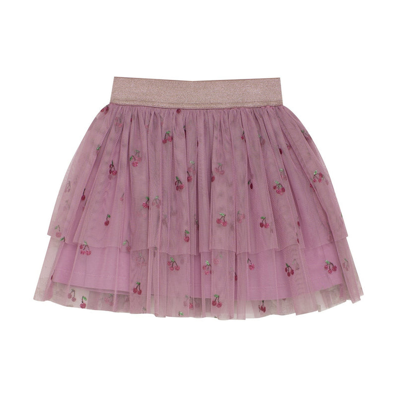 Cherry Tulle Skirt