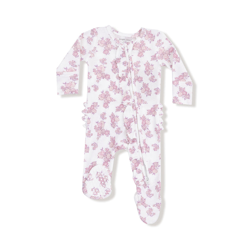2 Way Ruffle Zipper Footie