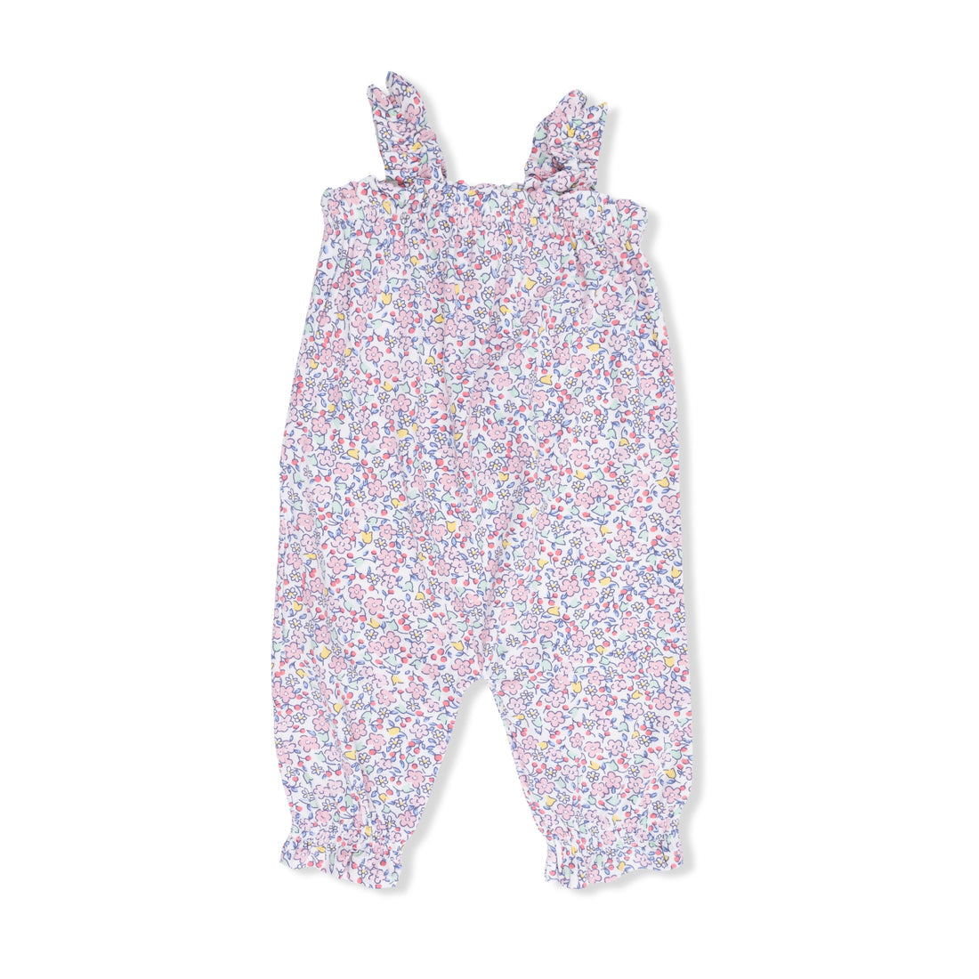 Ruffly Strap Overall