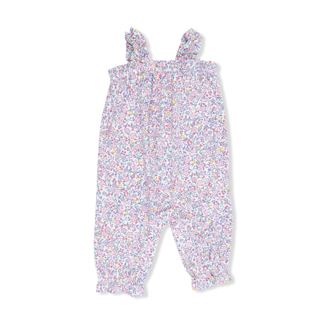 Ruffly Strap Overall