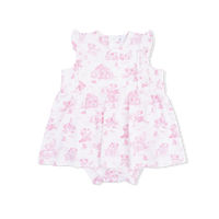 Ruffle Bodysuit Dress