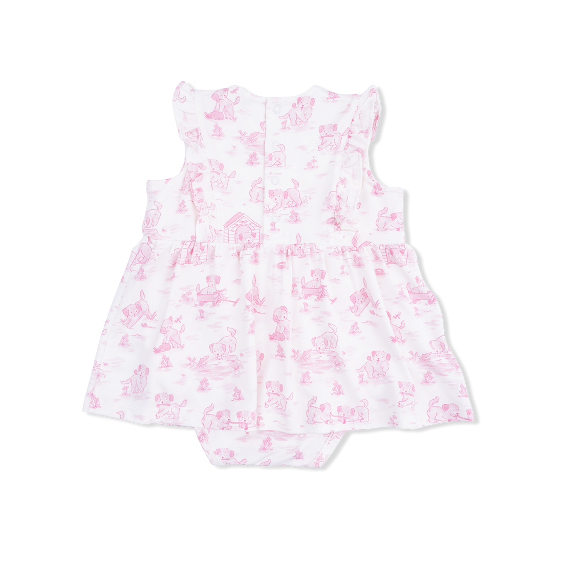 Ruffle Bodysuit Dress