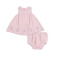 Petal Collar Dress Set