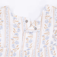 Long Sleeve Ruffle Tunic and Smocked Waist Pant