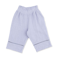 Long Sleeve Ruffle Tunic and Smocked Waist Pant