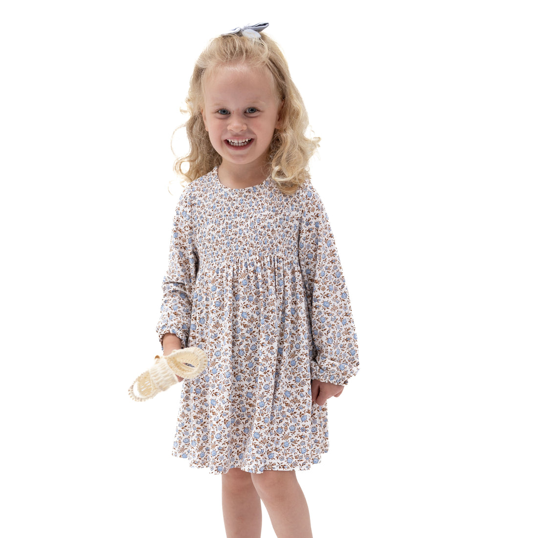Caitlyn Smocked Bodice Dress and Bloomer