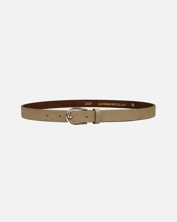 Skinny Leather Belt