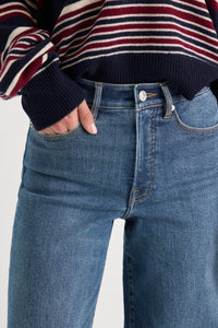 Good Waist Palazzo Ankle Jeans