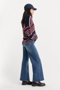 Good Waist Palazzo Ankle Jeans