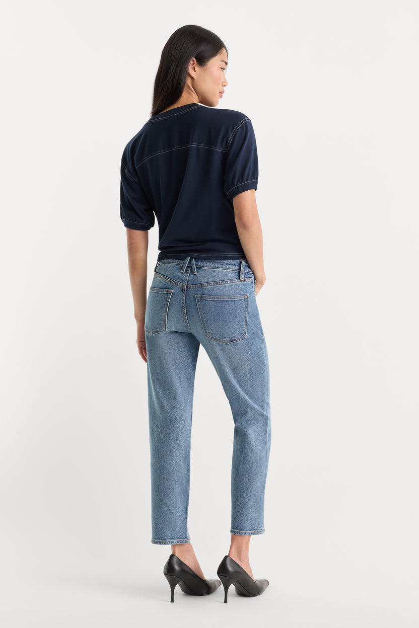 Vintage Straight Ankle Jeans