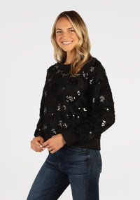 Paillette Sequin Sweatshirt