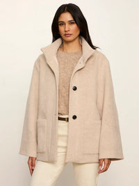 Bundled Wool Coat