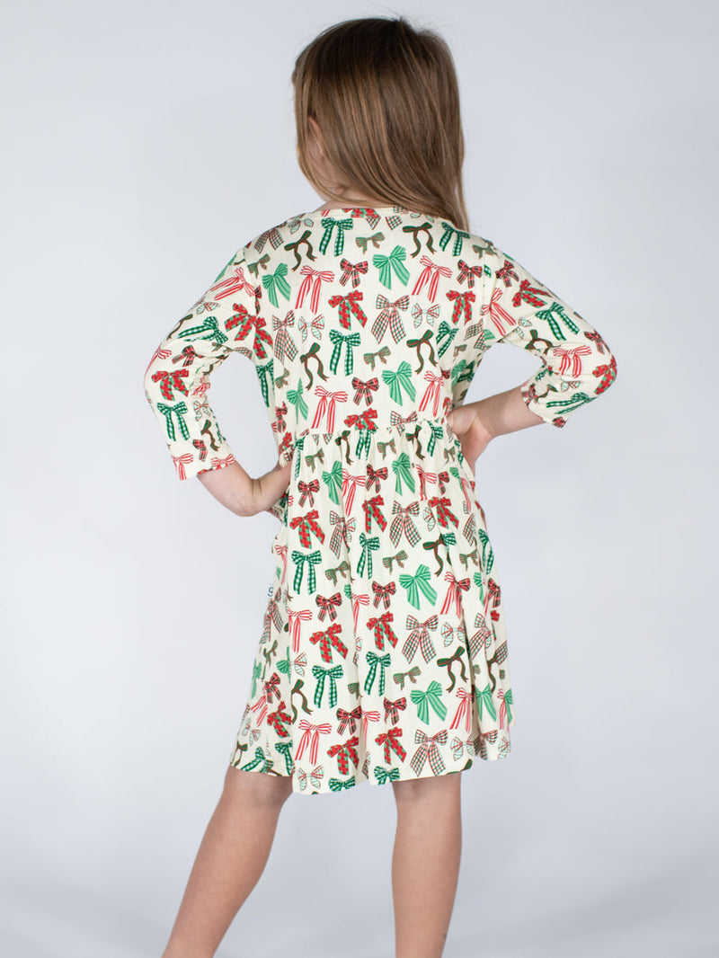 3/4 Sleeve Dress