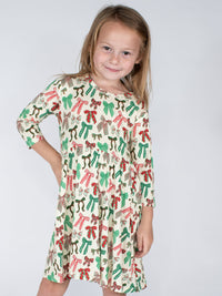 3/4 Sleeve Dress