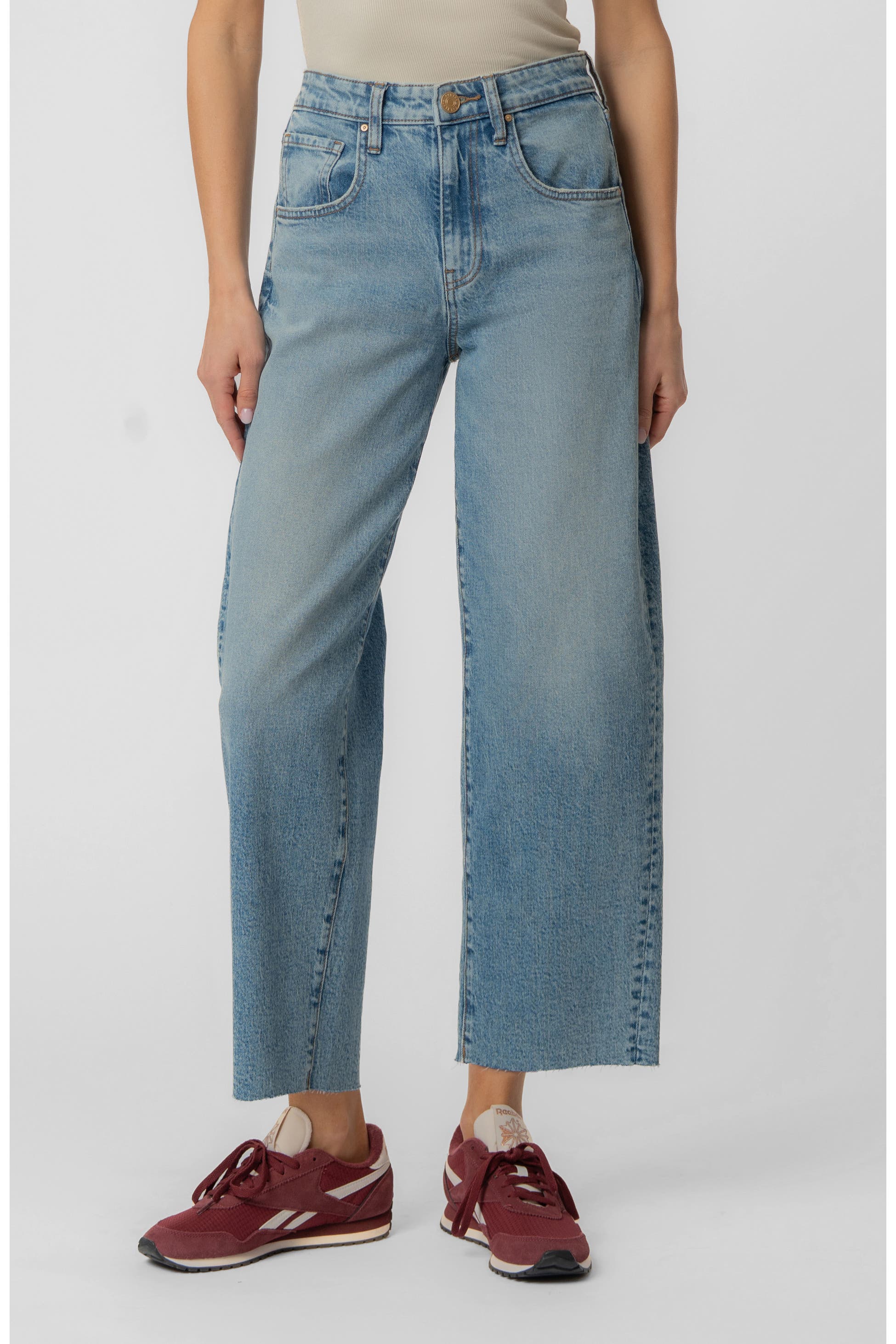 Gwen High Waist Slouchy Wide Leg Jeans