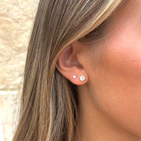 Emily Round Cut Studs