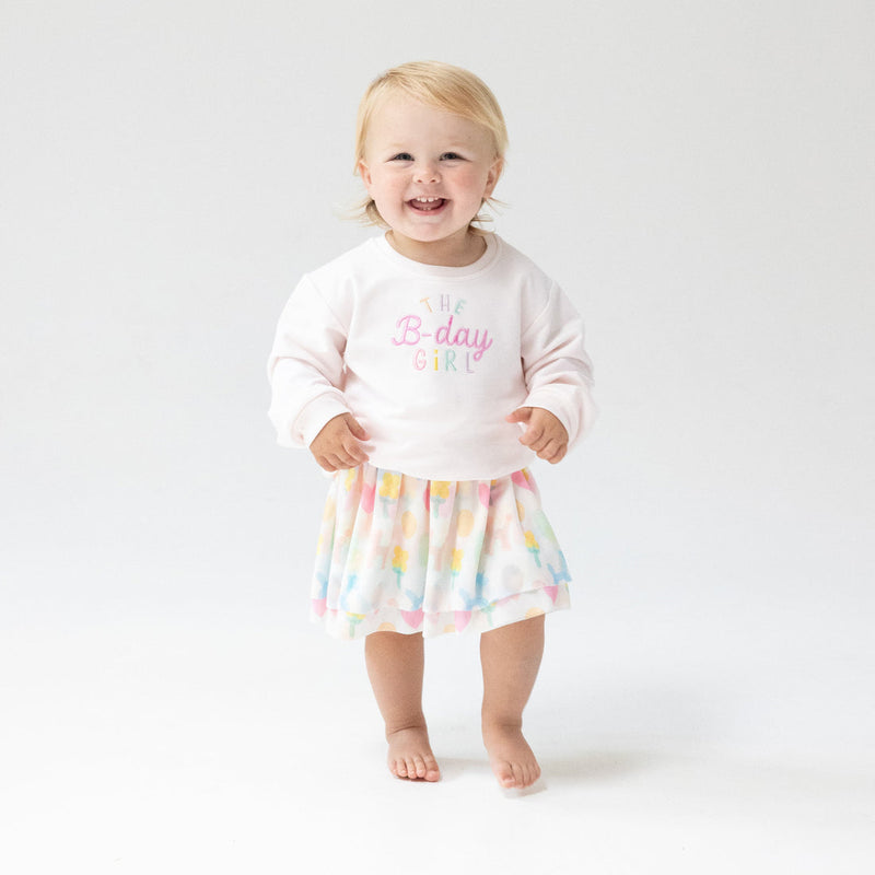 Tutu Skirt Birthday Girl