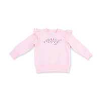 Ruffle Sweatshirt