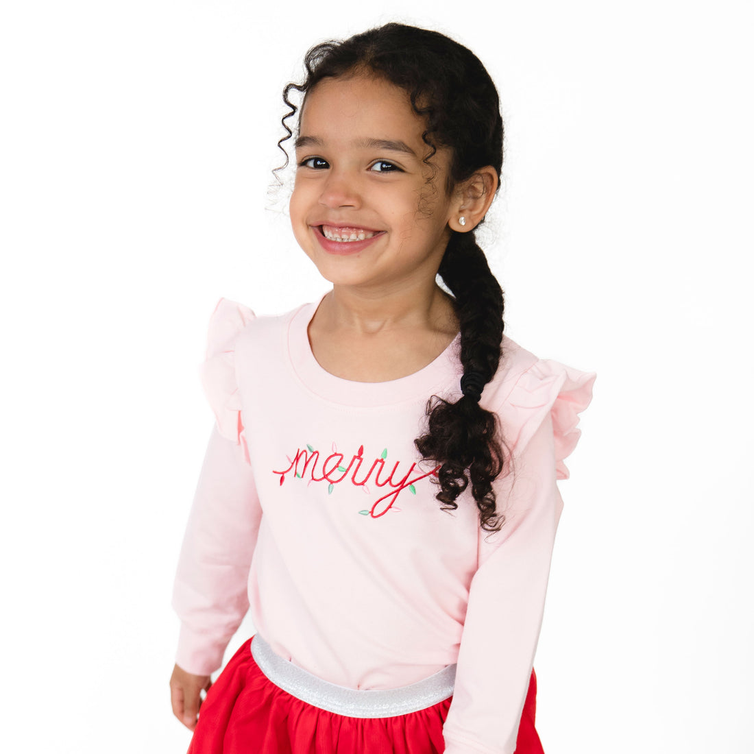 Ruffle Sweatshirt
