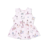 Peplum Tank Top and Bike Short