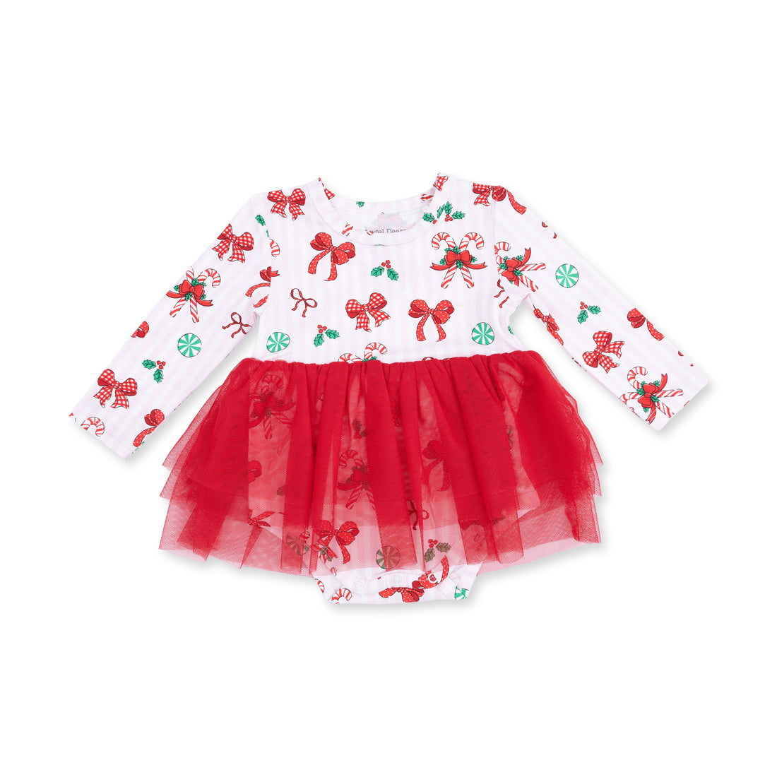 Long Sleeve Tutu Bodysuit Dress