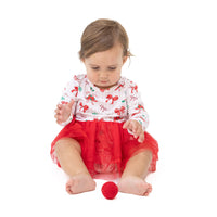 Long Sleeve Tutu Bodysuit Dress