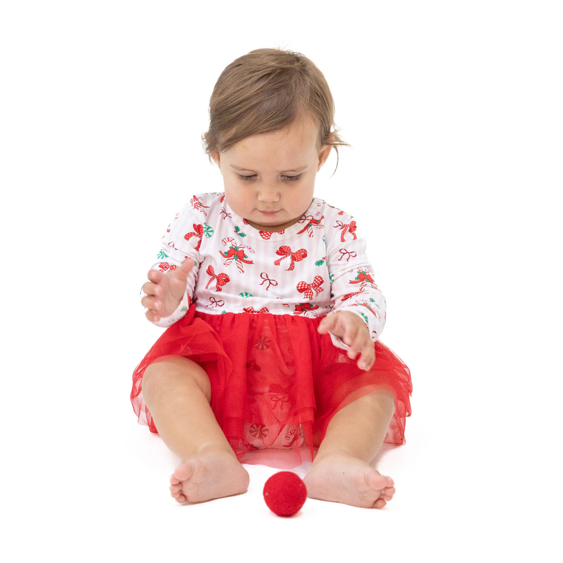 Long Sleeve Tutu Bodysuit Dress