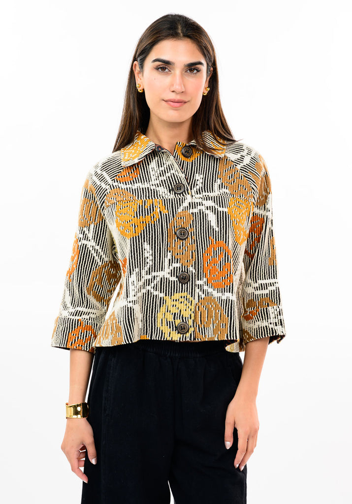 Corded Swing Jacket