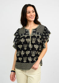 Patched Patterns Top