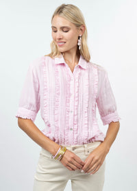 Tuxedo Gauze Shirt