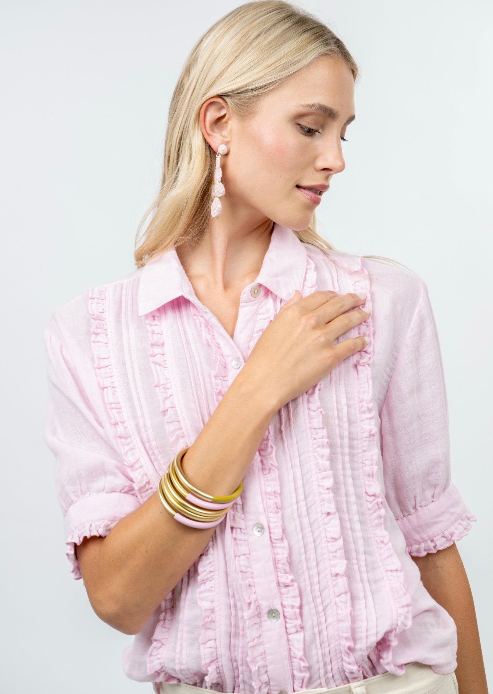 Tuxedo Gauze Shirt