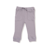 Drop Sleeve Waffle Top with Waffle Jogger