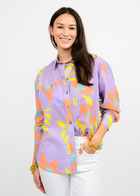 Large Floral Camp Top