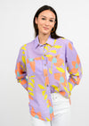 Large Floral Camp Top