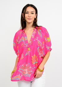 Popover Satin Dolman Top