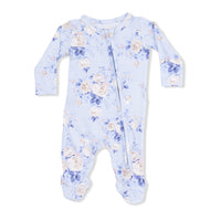 2 Way Ruffle Back Zipper Footie