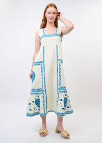 Gauze Embroidered Sundress