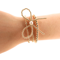 5mm Gold Beaded Bracelet