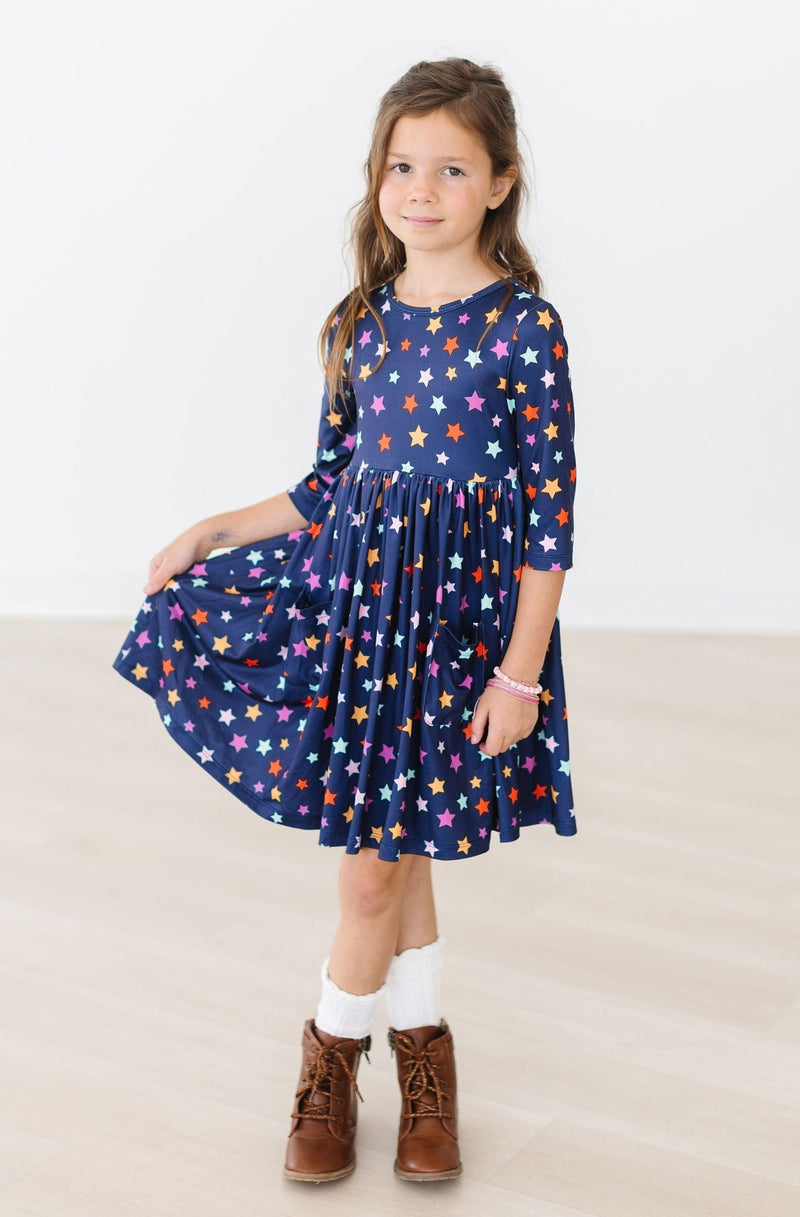 Halloween Stars Twirl Dress